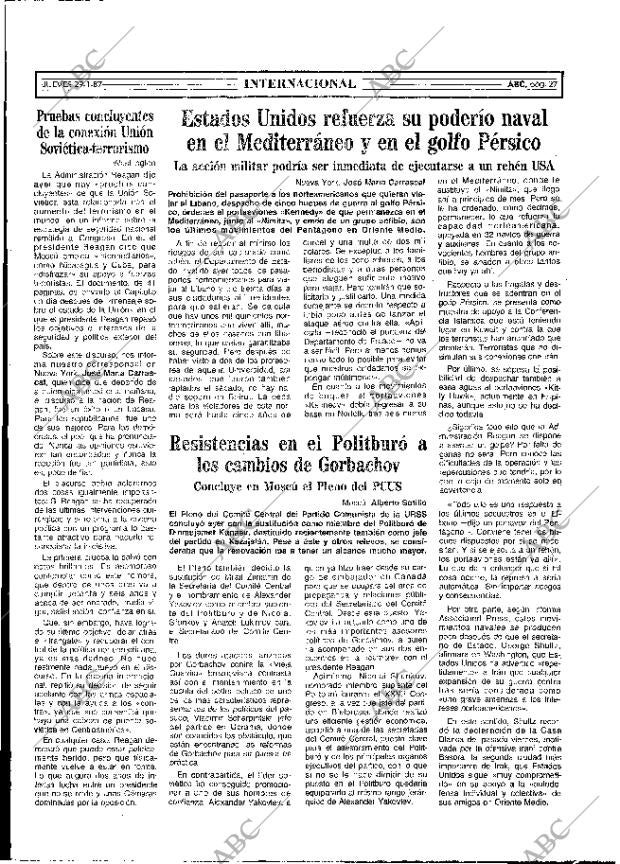 ABC MADRID 29-01-1987 página 27