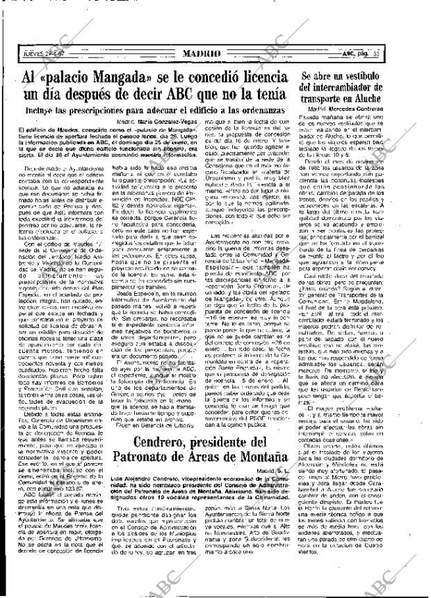 ABC MADRID 29-01-1987 página 33