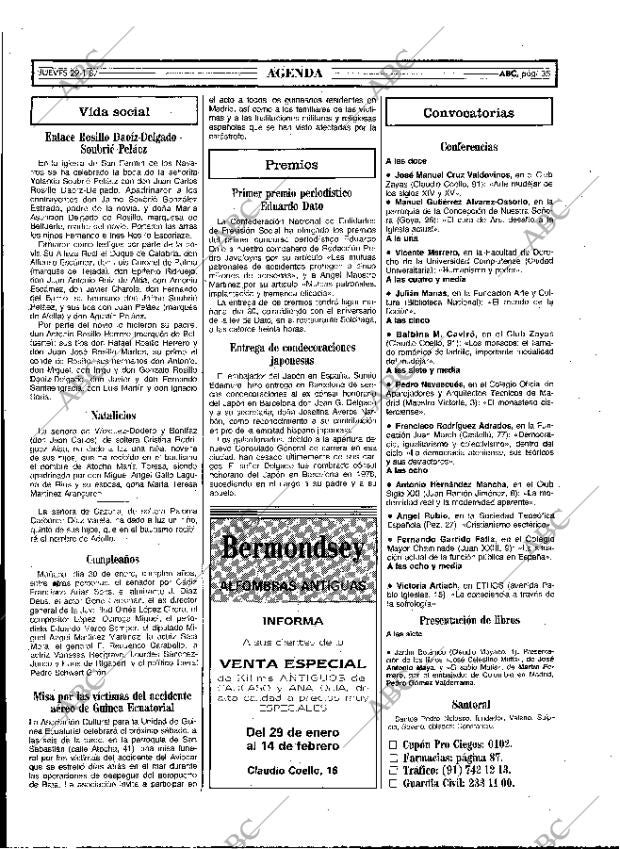 ABC MADRID 29-01-1987 página 35