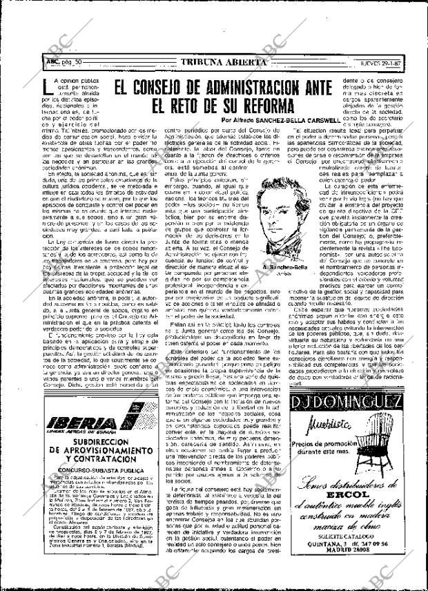 ABC MADRID 29-01-1987 página 50