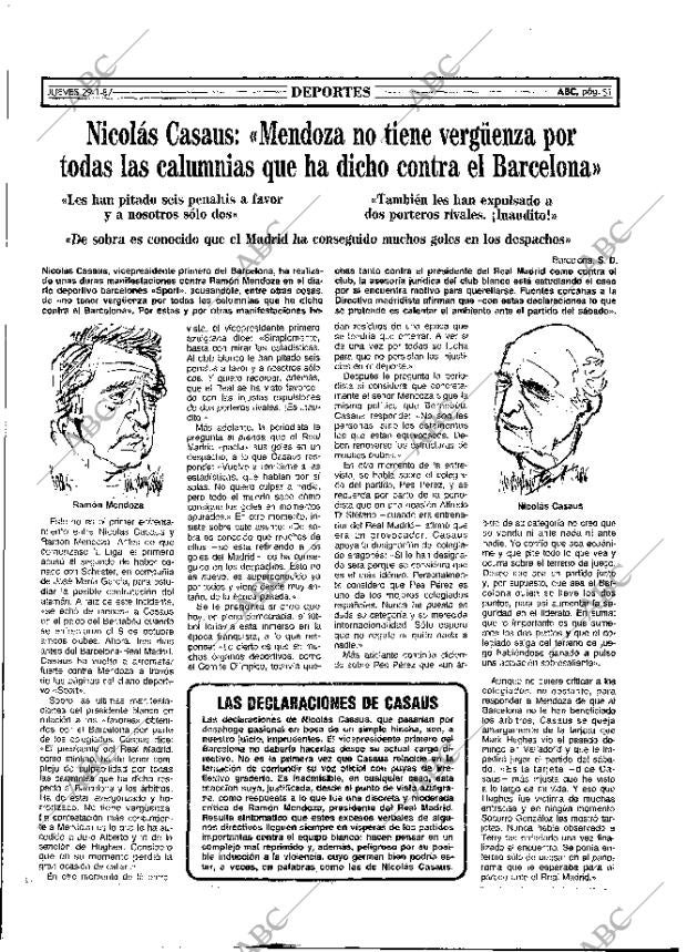 ABC MADRID 29-01-1987 página 51