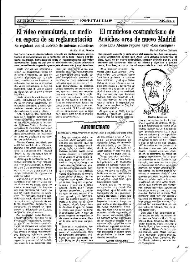 ABC MADRID 29-01-1987 página 71