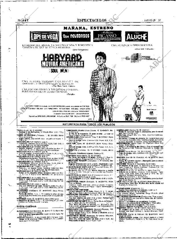 ABC MADRID 29-01-1987 página 78