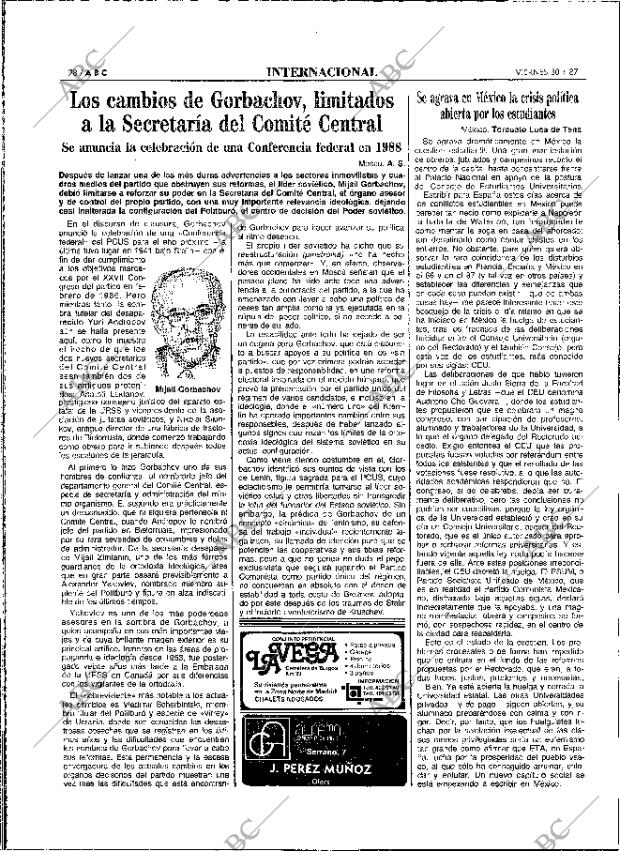 ABC MADRID 30-01-1987 página 28
