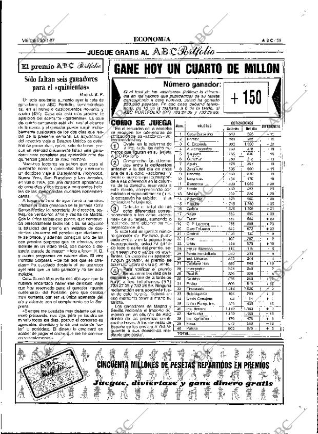 ABC MADRID 30-01-1987 página 59