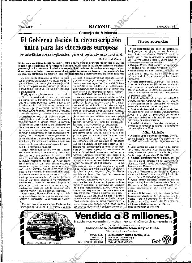 ABC MADRID 31-01-1987 página 26