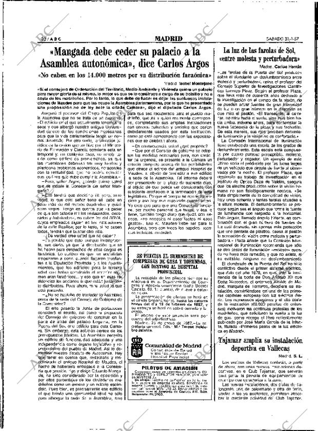 ABC MADRID 31-01-1987 página 32