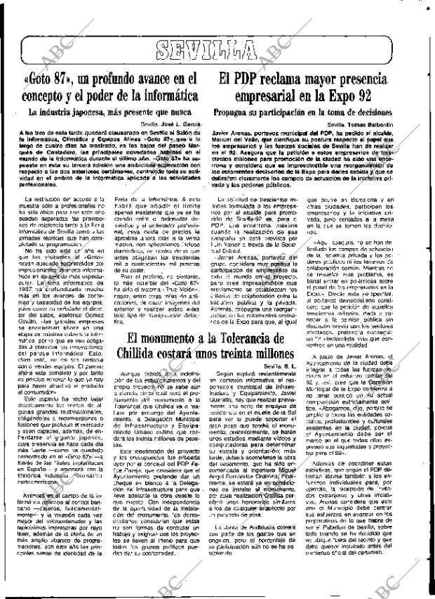 ABC SEVILLA 31-01-1987 página 47