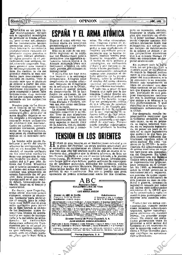 ABC MADRID 01-02-1987 página 15