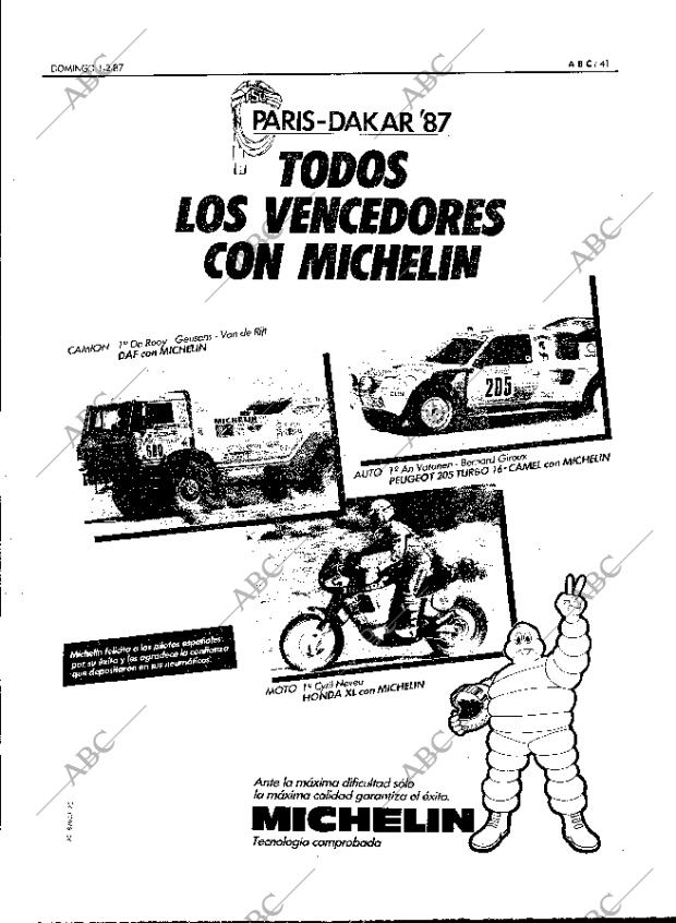 ABC MADRID 01-02-1987 página 41