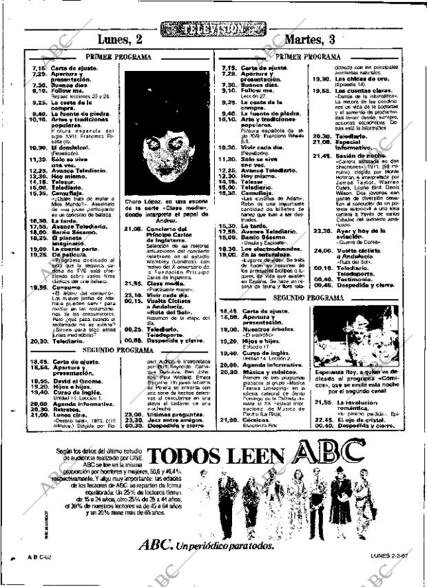 ABC SEVILLA 02-02-1987 página 62