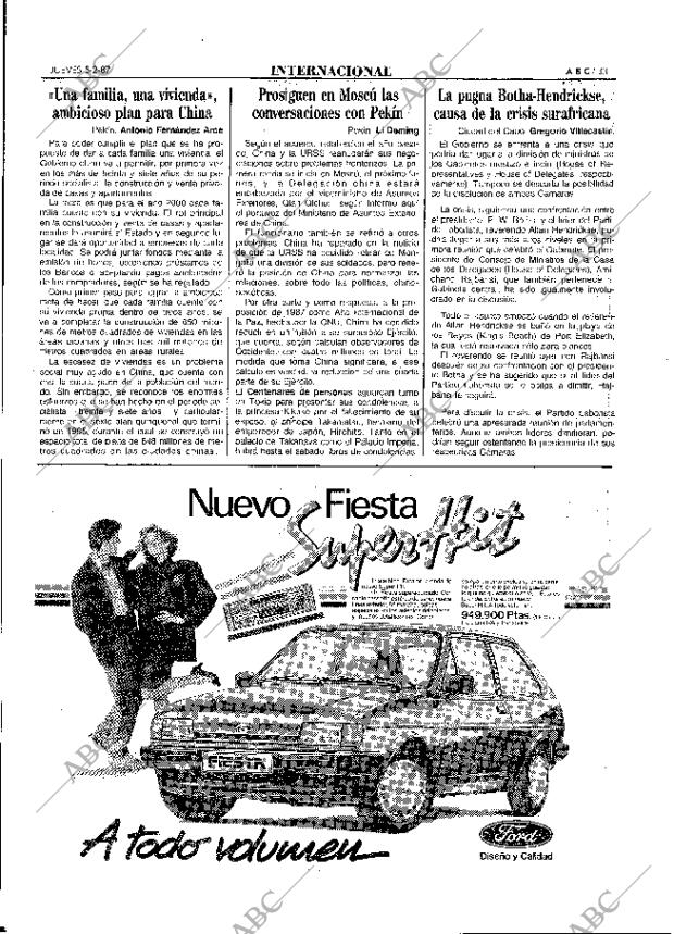 ABC MADRID 05-02-1987 página 33