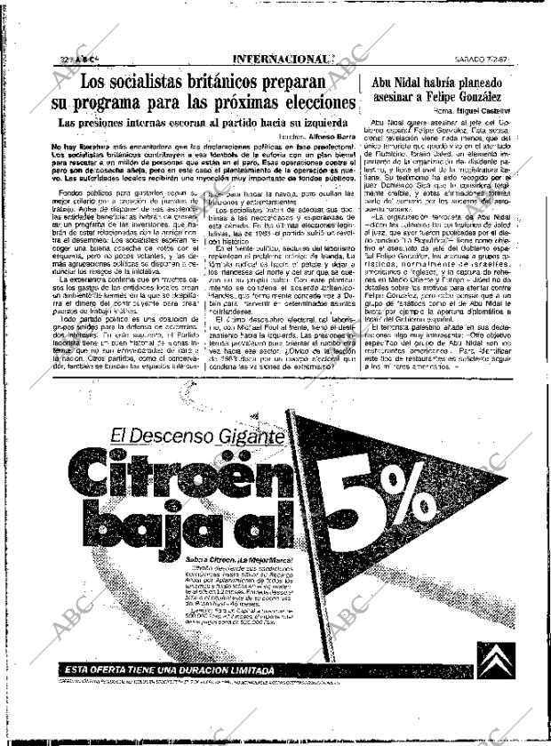 ABC MADRID 07-02-1987 página 32