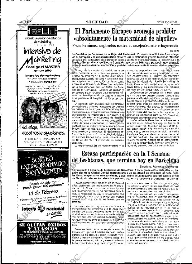 ABC MADRID 08-02-1987 página 48