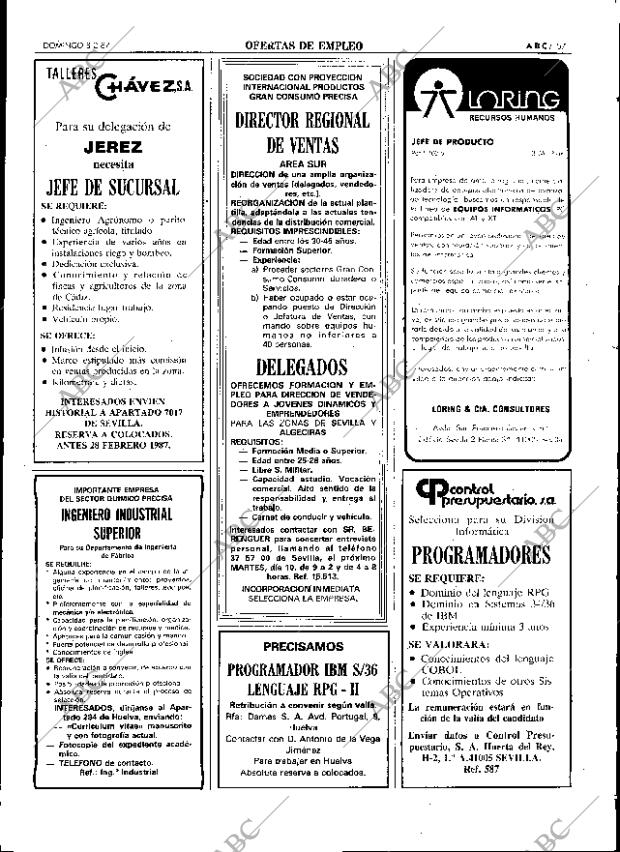 ABC SEVILLA 08-02-1987 página 57