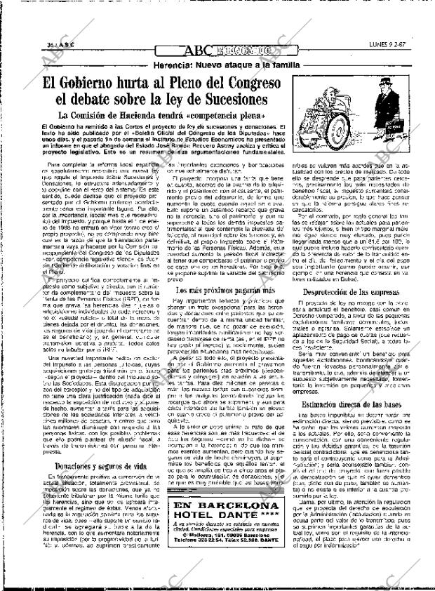 ABC MADRID 09-02-1987 página 36