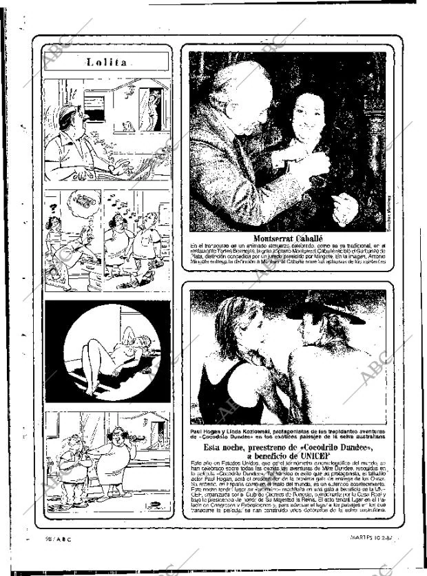 ABC MADRID 10-02-1987 página 98