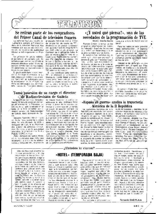 ABC MADRID 11-02-1987 página 101