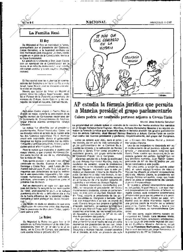 ABC MADRID 11-02-1987 página 16