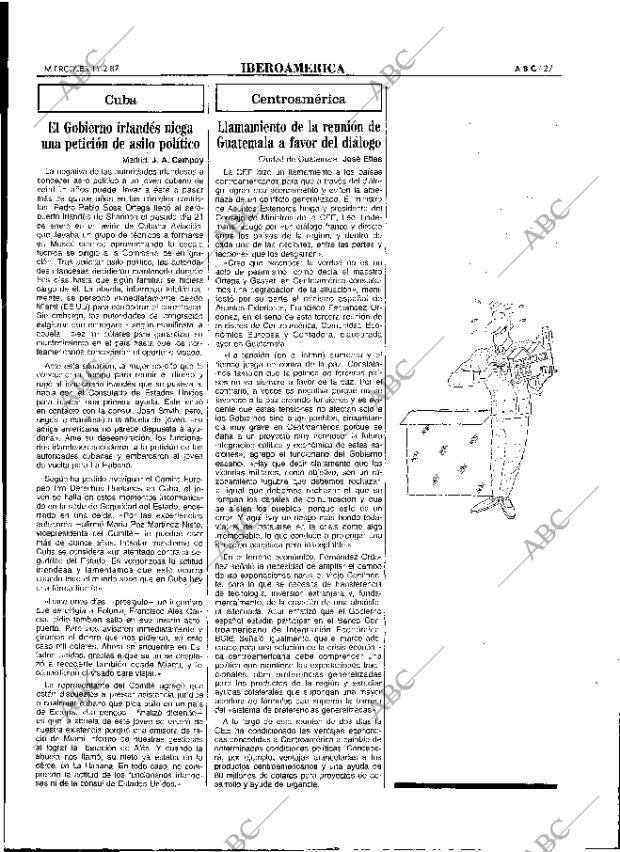 ABC MADRID 11-02-1987 página 27