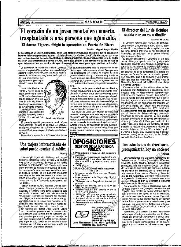 ABC MADRID 11-02-1987 página 40
