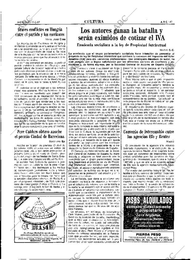 ABC MADRID 11-02-1987 página 47