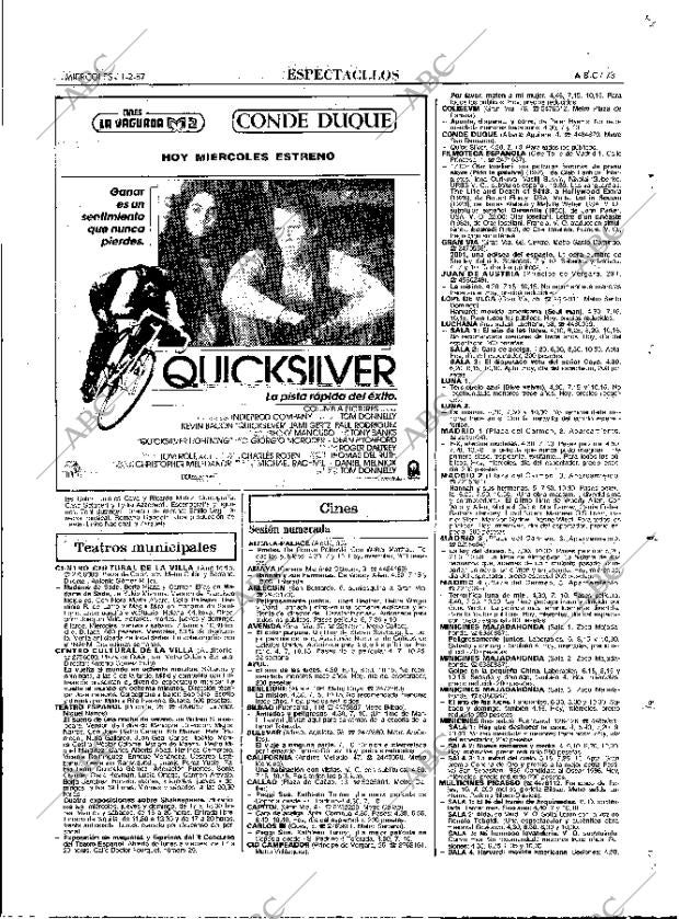 ABC MADRID 11-02-1987 página 73