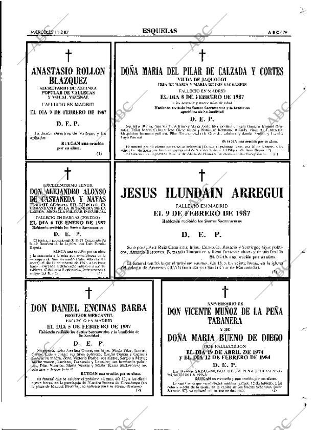 ABC MADRID 11-02-1987 página 79