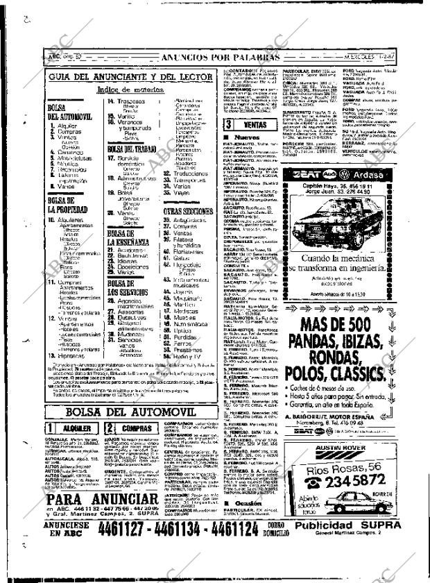 ABC MADRID 11-02-1987 página 82