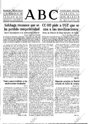 ABC MADRID 11-02-1987 página 9