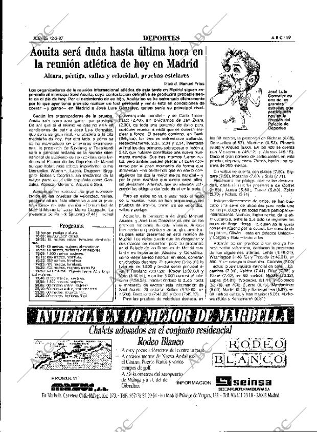 ABC MADRID 12-02-1987 página 59