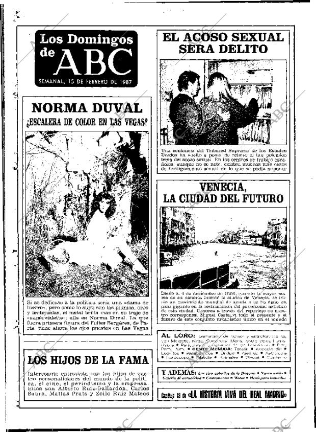 ABC MADRID 13-02-1987 página 106