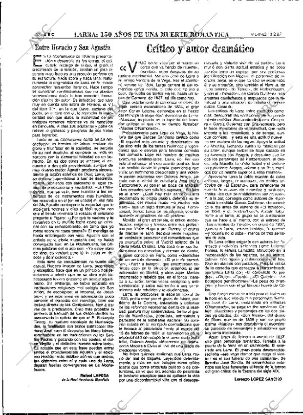 ABC MADRID 13-02-1987 página 52