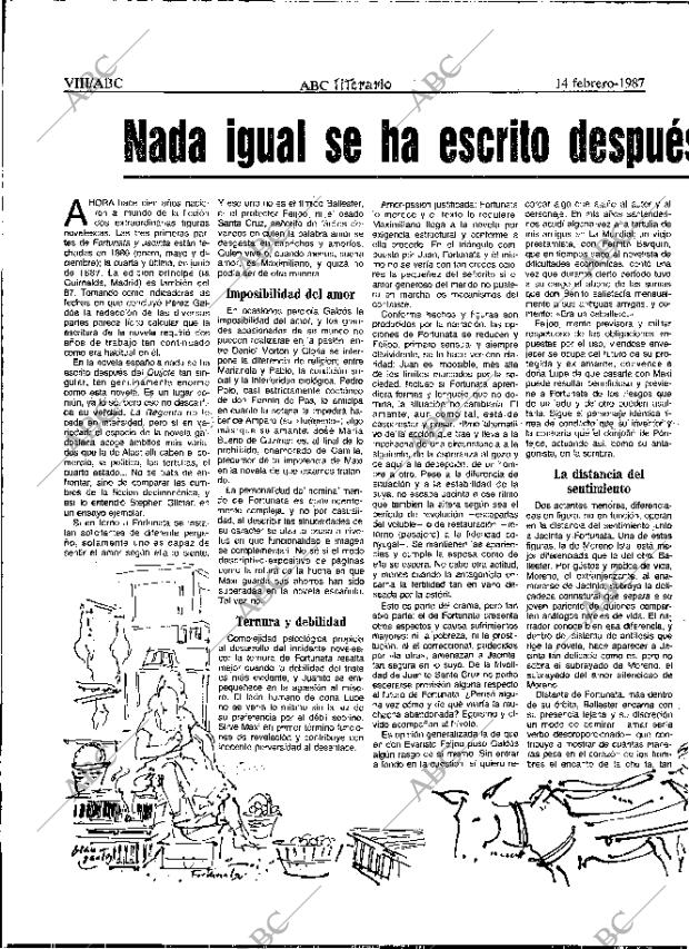 ABC MADRID 14-02-1987 página 52