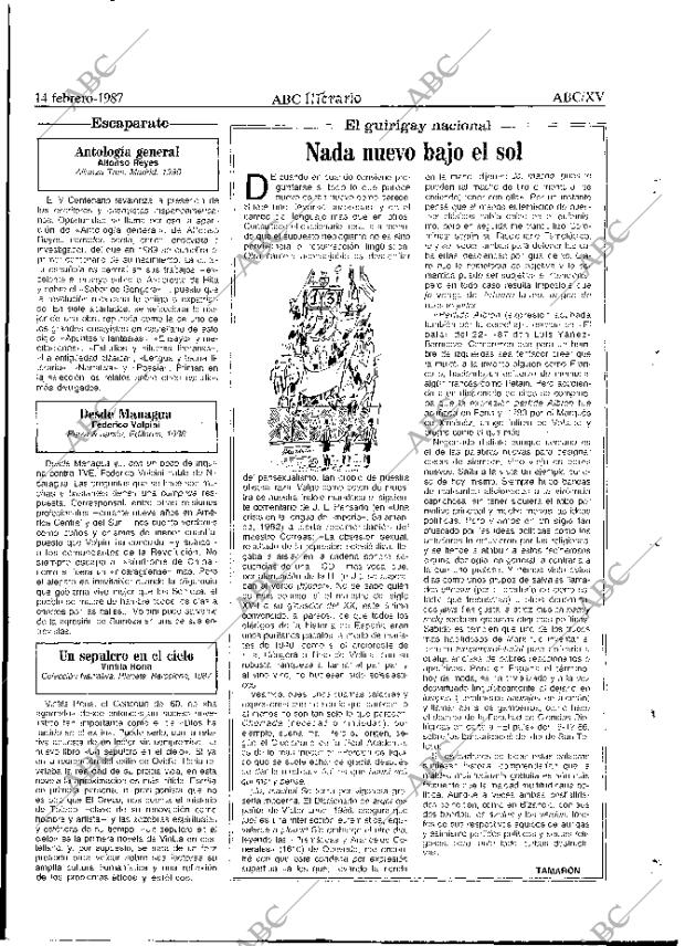 ABC MADRID 14-02-1987 página 59