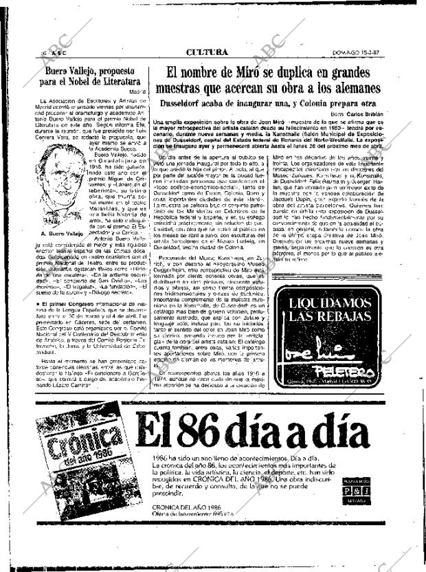 ABC MADRID 15-02-1987 página 50