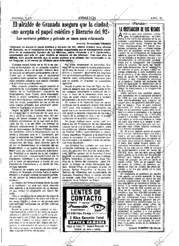 ABC SEVILLA 15-02-1987 página 25