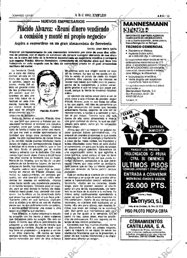 ABC SEVILLA 15-02-1987 página 53
