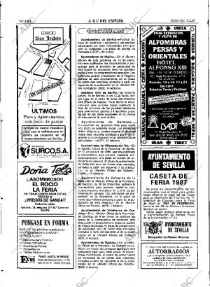 ABC SEVILLA 15-02-1987 página 54