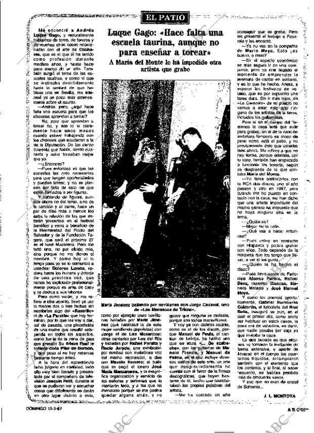 ABC SEVILLA 15-02-1987 página 93