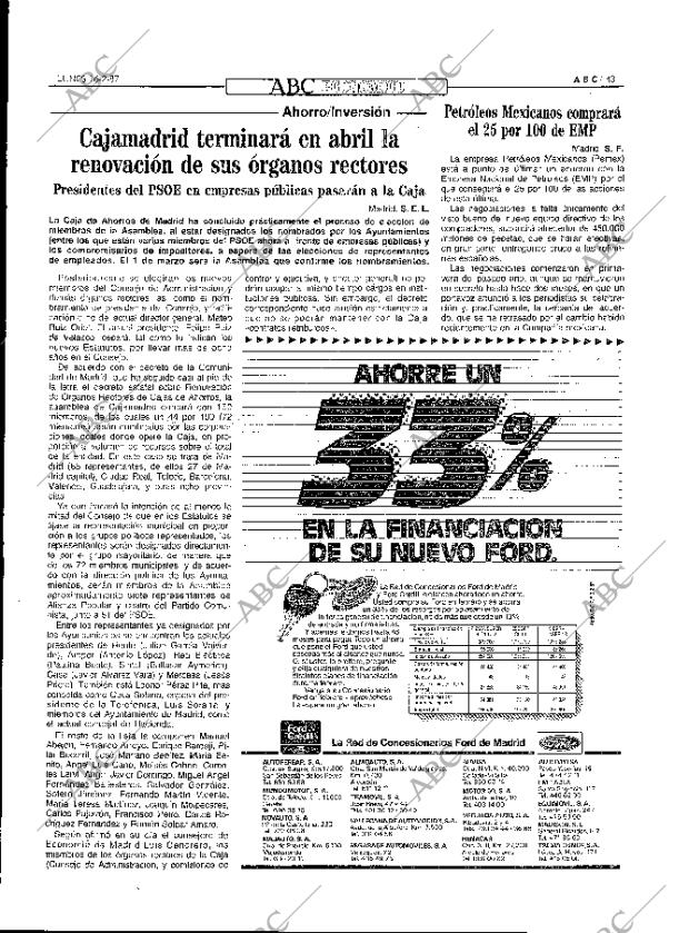 ABC MADRID 16-02-1987 página 43