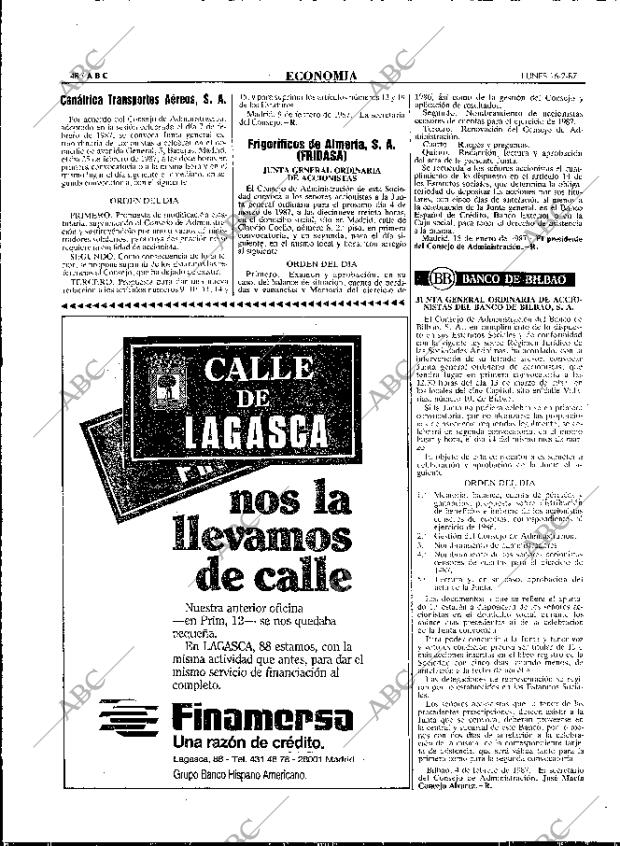 ABC MADRID 16-02-1987 página 48