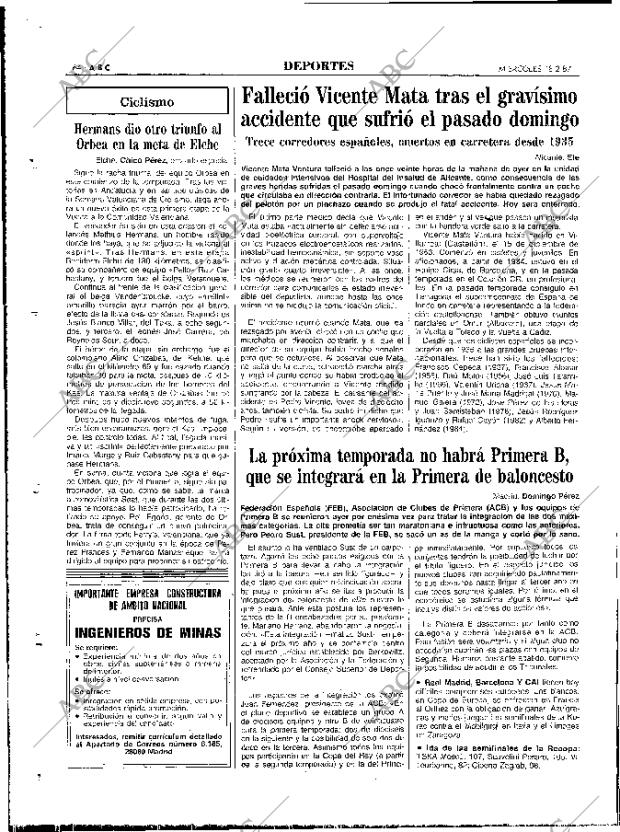 ABC MADRID 18-02-1987 página 64