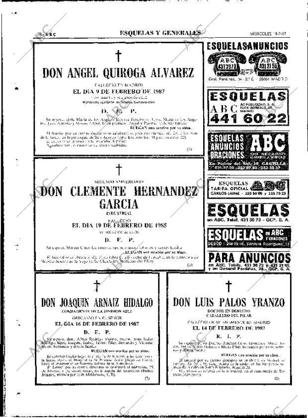 ABC MADRID 18-02-1987 página 78