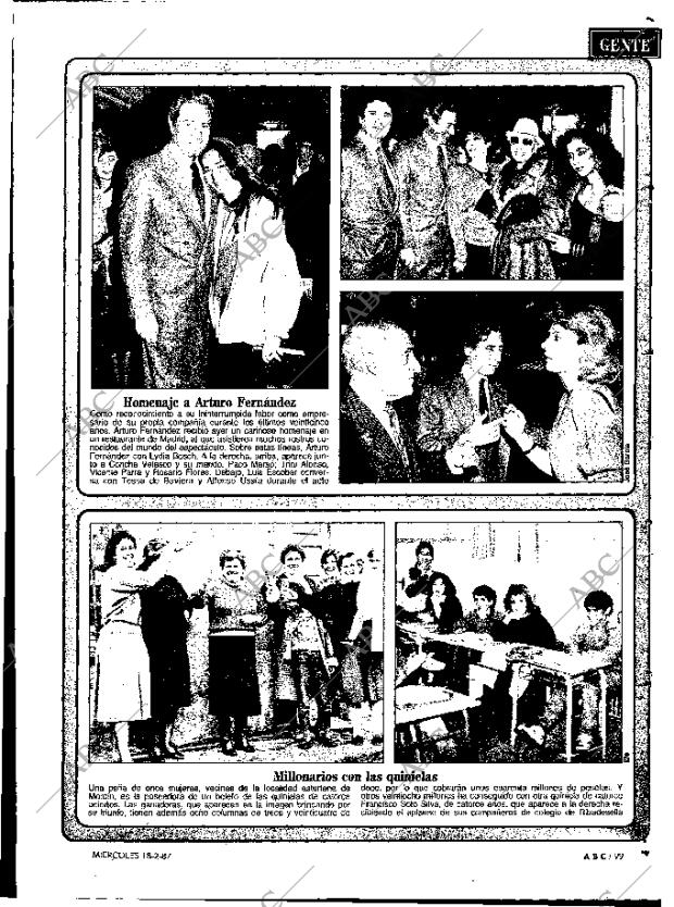 ABC MADRID 18-02-1987 página 99