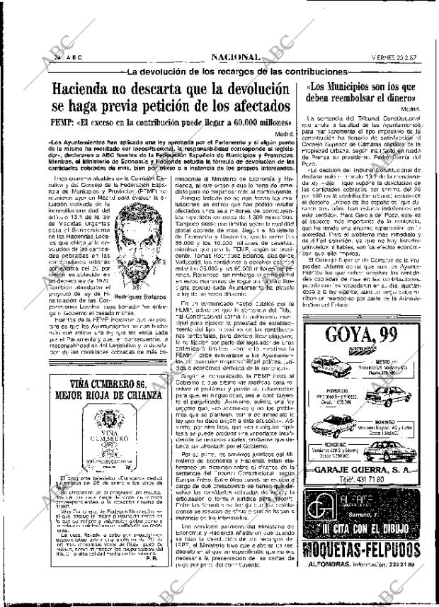 ABC MADRID 20-02-1987 página 24