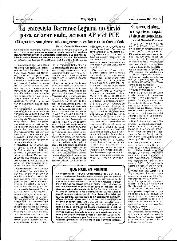 ABC MADRID 20-02-1987 página 39