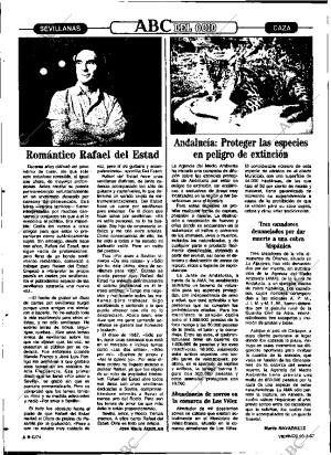 ABC SEVILLA 20-02-1987 página 74