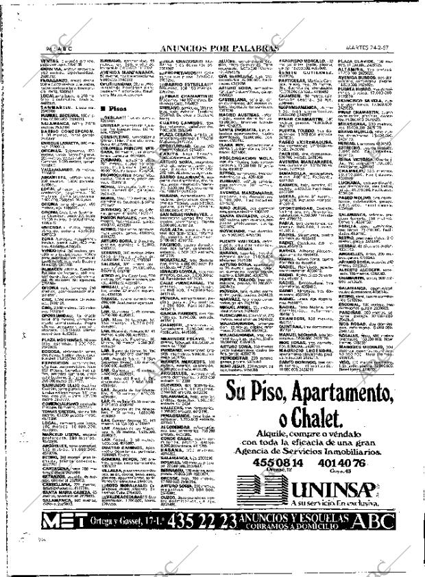 ABC MADRID 24-02-1987 página 94