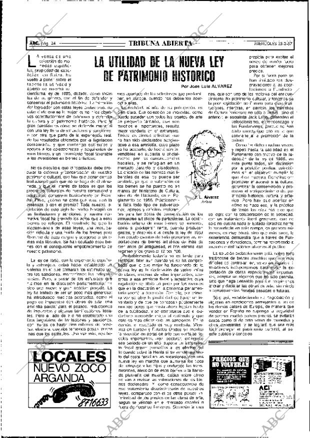 ABC MADRID 25-02-1987 página 24